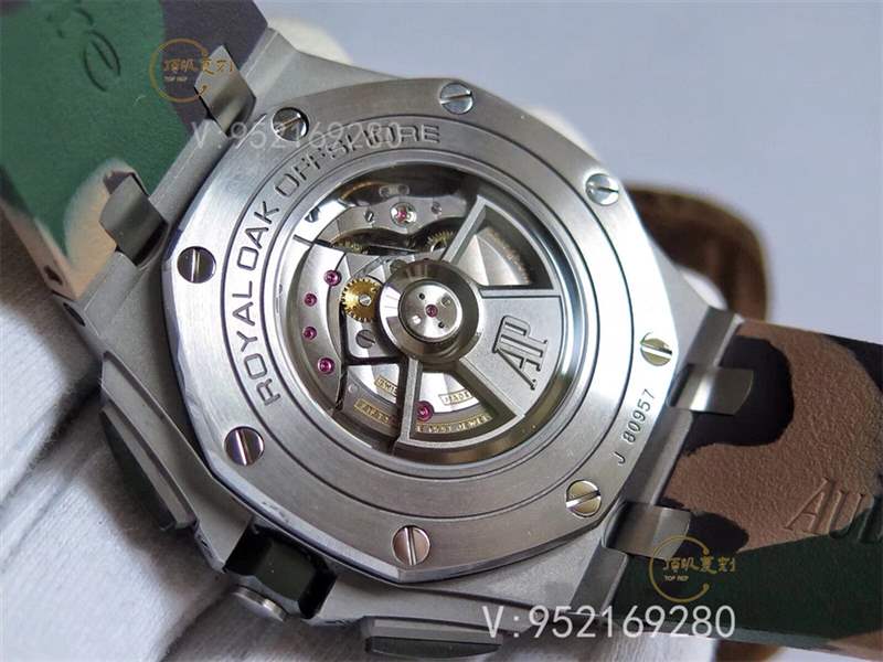 JF廠AP愛(ài)彼26400迷彩色皇家橡樹(shù)離岸型計(jì)時(shí)復(fù)刻表做工怎么樣-復(fù)刻表