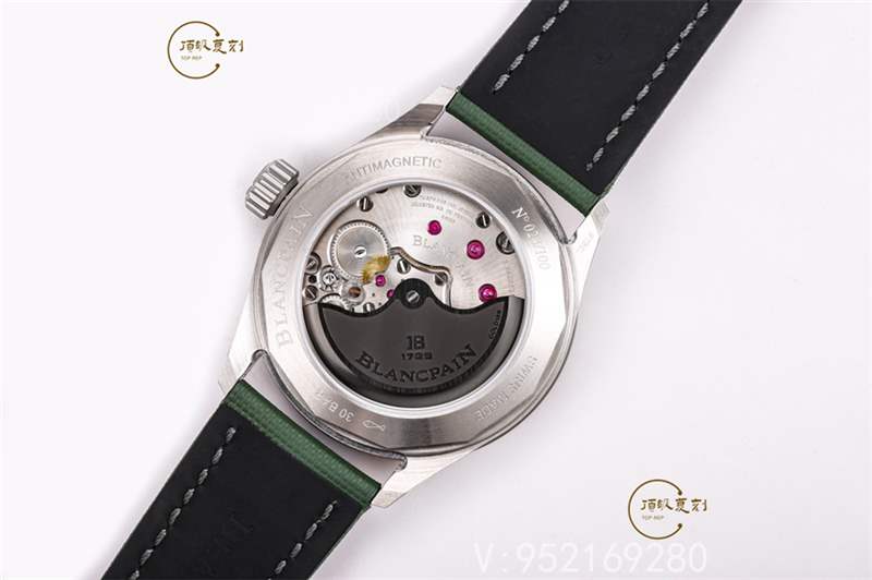 GF廠(chǎng)復(fù)刻寶珀五十噚5000鋼殼極光綠復(fù)刻表值得入手嗎-復(fù)刻表
