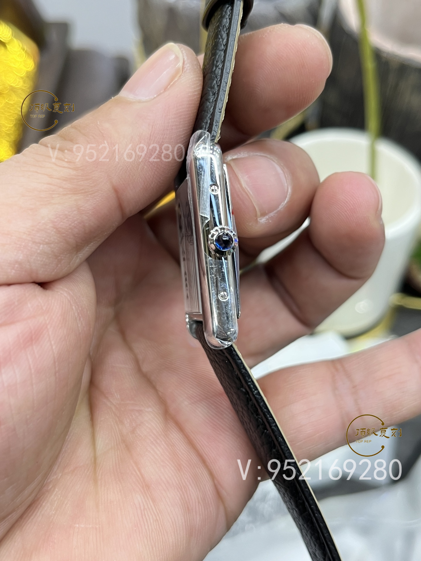 AF廠新品卡地亞坦克系列石英機芯女士手表做工怎么樣-復刻表