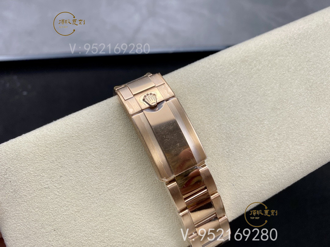 Clean廠C廠勞力士迪通拿全玫瑰金腕表4130機芯版本詳細評測-復(fù)刻表