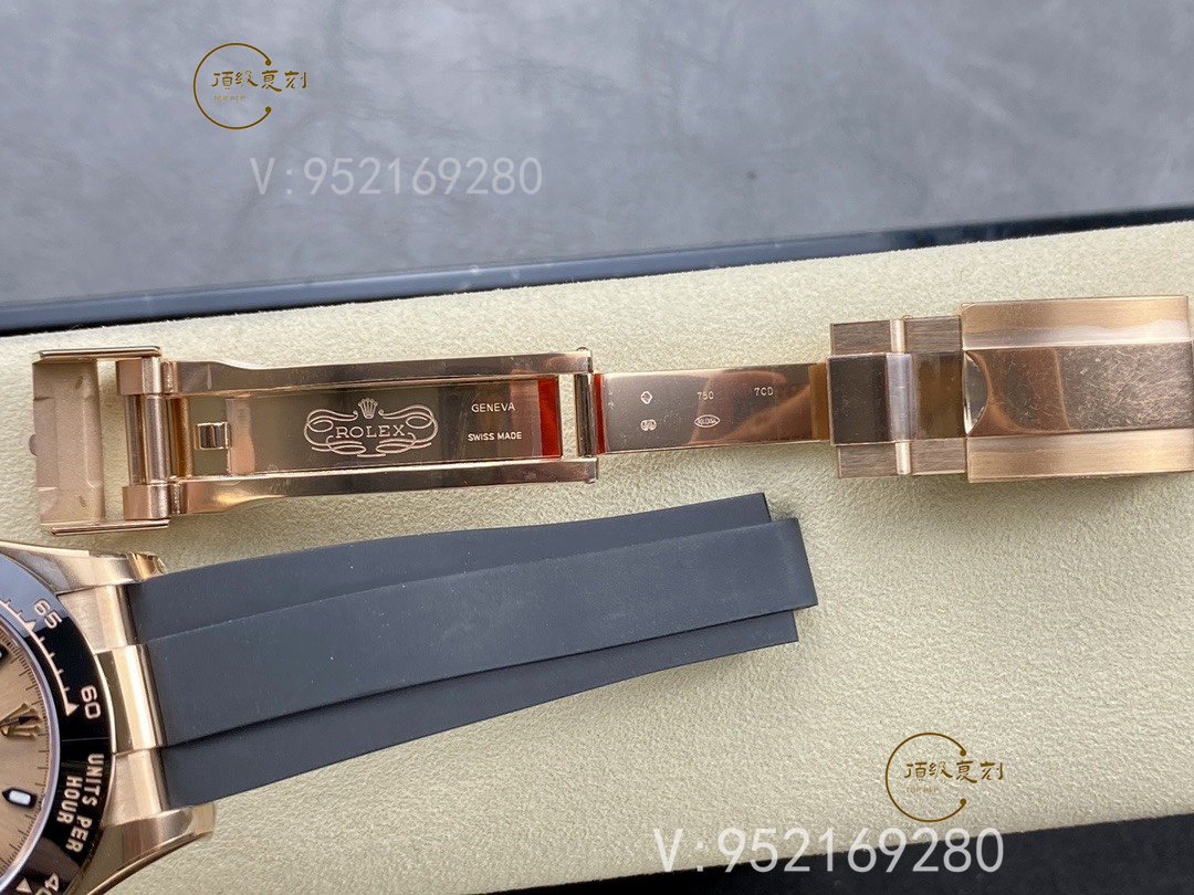 Clean廠C廠勞力士迪通拿全玫瑰金腕表4130機芯版本詳細評測-復(fù)刻表